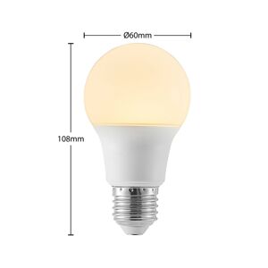 LED žiarovka E27 A60 8W 3 000K opálová, sada 3 ks