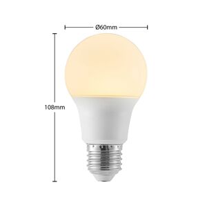 LED žiarovka E27 A60 8W 3 000K opálová, sada 3 ks