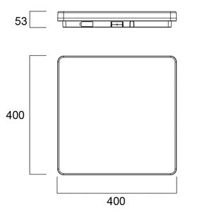 Sylvania Start Surface LED svetlo 40 cm x 40 cm