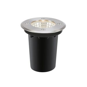 Záhradné 24 LED zapustené podlahové reflektory, čierne 9 W