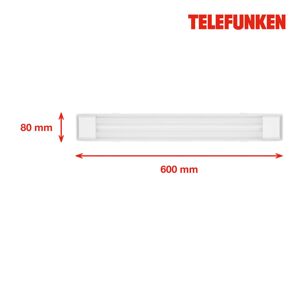 Stropné LED svetlo Maat, dĺžka 60 cm, biela, 840