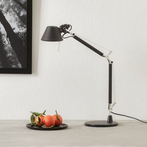 Stolná lampa Artemide Tolomeo Micro čierna