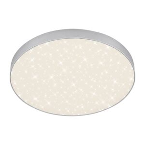Stropné LED Flame Star, 840, Ø 38,7 cm strieborná