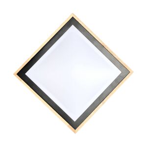 Stropné LED svetlo Solstar hranaté, 28,5 x 28,5 cm