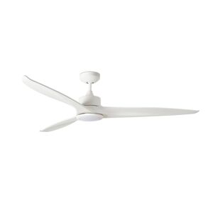 Stropný LED ventilátor Tonic, biela