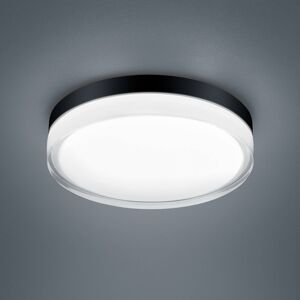 Helestra Tana stropné LED svietidlo čierna Ø 28 cm
