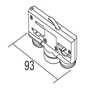 Ivela adaptér 3-fázový 220-240V 10kg striebro