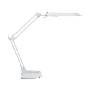 LED stolová lampa Atlantic w. Stojan biely