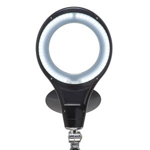 LED lupa MAULmakro, stojan, čierna