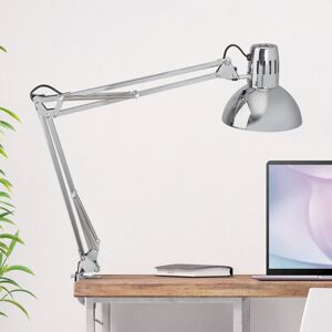 Upínacia lampa MAULstudy, strieborná lesklá