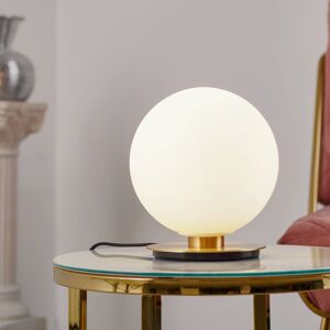 Audo TR Bulb lampa 22 cm mosadz/opálová matná