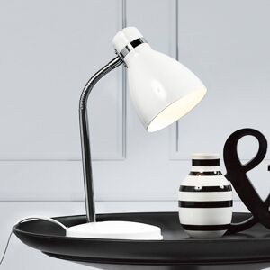 Moderná stolná lampa CYCLONE biela