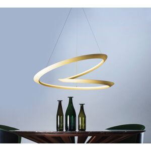 Nemo Kepler závesná lampa 2700K Up Ø84cm zlatá