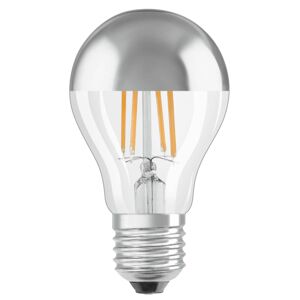 OSRAM LED E27 Mirror silver 4W 2 700 K