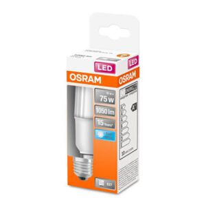 Žiarovka OSRAM LED Star Stick E27 9,5 W 4 000 K matná