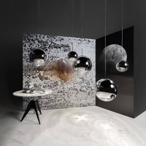 Tom Dixon Mirror Ball závesné LED Ø 25 cm chróm