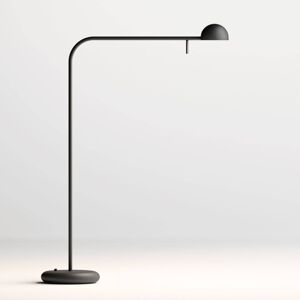 Stolná lampa Vibia Pin 1655 LED, dĺžka 40 cm, čierna