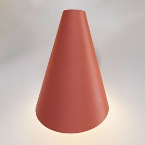 Vibia I.Cono 0720 nástenné, 28 cm, červenohnedé