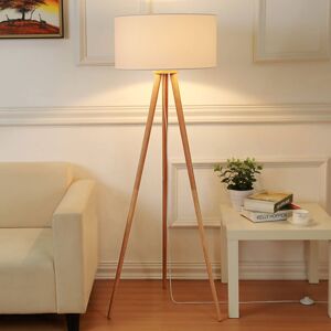 Trojnohá látková stojaca lampa Charlia