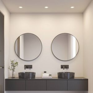 Prios LED vstavané svietidlo Cadance, biele, 12 cm, CCT, IP44