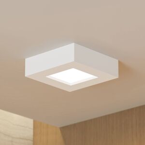 Prios Alette stropné LED svietidlo, biele, 12,2 cm