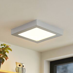 Prios Alette stropné LED, striebro 22,7 cm 24 W