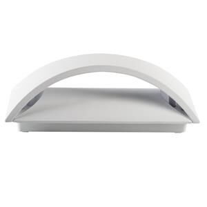 LED vonkajšie nástenné svietidlo Kanlux BISO 8 W 29261 LED EL 8W-W biela