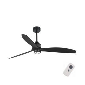 FARO Barcelona FARO 32100-10 - LED Stropný látor JUST FAN LED/17W/230V čierna + DO