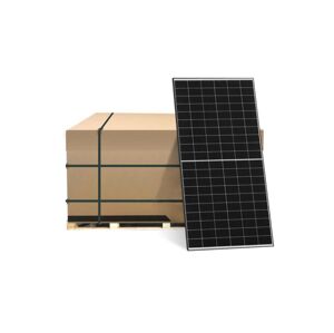 Fotovoltaický solárny panel JA SOLAR 380Wp čierny rám IP68 Half Cut- paleta 31 ks