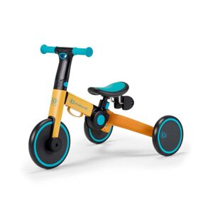 Kinderkraft KINDERKRAFT - Detské odrážadlo 3v1 4TRIKE žltá/tyrkysová