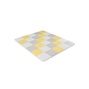 Kinderkraft Penové skladacie puzzle Luno Yellow 2020