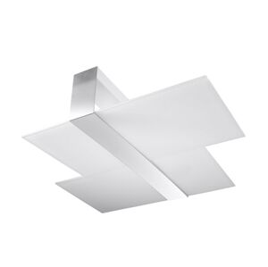 Stropné svietidlo MASSIMO 2xE27/60W/230V biela/chróm